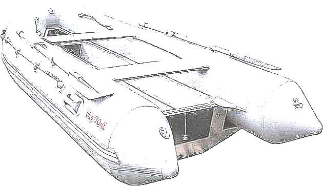 Резиновые лодки (рисунок)